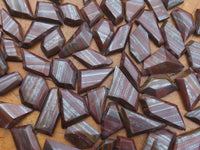 Polished Banded Tiger Iron Muggle Stone Jewellery Free Forms - Sold per Piece - From South Africa - TopRock