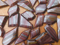 Polished Banded Tiger Iron Muggle Stone Jewellery Free Forms - Sold per Piece - From South Africa - TopRock