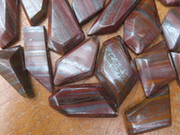 Polished Banded Tiger Iron Muggle Stone Jewellery Free Forms - Sold per Piece - From South Africa - TopRock