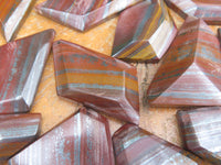 Polished Banded Tiger Iron Muggle Stone Jewellery Free Forms - Sold per Piece - From South Africa - TopRock