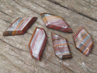 Polished Banded Tiger Iron Muggle Stone Jewellery Free Forms - Sold per Piece - From South Africa - TopRock