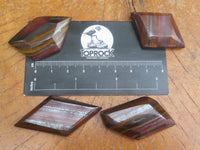 Polished Banded Tiger Iron Muggle Stone Jewellery Free Forms - Sold per Piece - From South Africa - TopRock