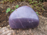 Polished Nice Purple Lepidolite Free Forms x 3 From Zimbabwe - TopRock