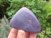 Polished Nice Purple Lepidolite Free Forms x 3 From Zimbabwe - TopRock