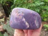 Polished Nice Purple Lepidolite Free Forms x 3 From Zimbabwe - TopRock