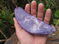 Polished Nice Purple Lepidolite Free Forms x 3 From Zimbabwe - TopRock