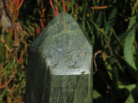 Polished Banded Green Fuchsite Crystal Points x 3 From Madagascar - TopRock