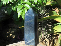 Polished Lazulite Crystal Points x 3 From Madagascar - TopRock