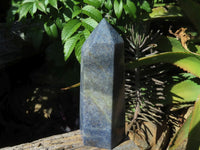 Polished Lazulite Crystal Points x 3 From Madagascar - TopRock