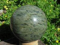 Polished Banded Green Fuchsite Spheres x 2 From Madagascar - TopRock