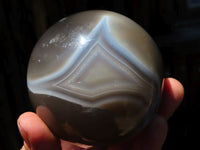 Polished Agate Spheres x 2 From Madagascar - TopRock