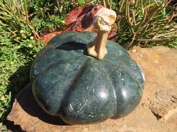 Polished  Large Pumpkin Carving x 1 From Zimbabwe - TopRock