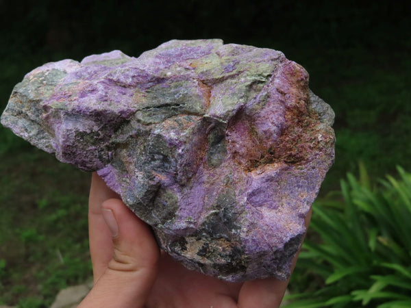 Natural Rare Stichtite & Green Serpentine Specimens x 2 From Barberton, South Africa - TopRock