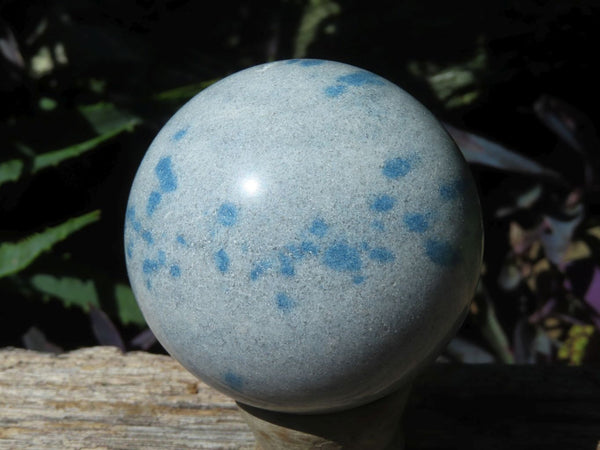 Polished Blue Spotted Spinel Spheres x 4 From Madagascar - TopRock