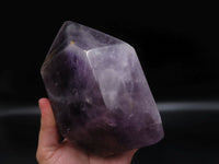 Polished Extra Large Window Amethyst With Dark Phantom On Top x 1 From Akansobe, Madagascar - TopRock