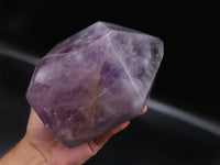 Polished Extra Large Window Amethyst With Dark Phantom On Top x 1 From Akansobe, Madagascar - TopRock