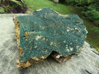 Natural XXL Rare Drusy Microbotryoidal Crystalline Malachite on Matrix  x 1 From Congo - TopRock