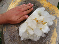 Natural Clear Madagascar Quartz Cluster x 1 From Madagascar - TopRock